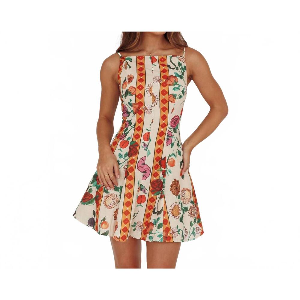 NEW ONE AND ONLY COLLECTIVE bella mini dress in multi